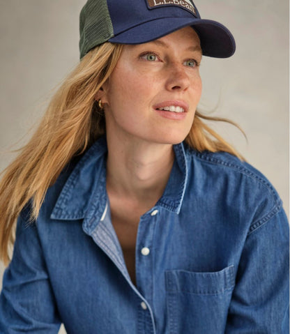 Women's L.L.Bean Denim Boyfriend Shirt L.L.Bean Everyday