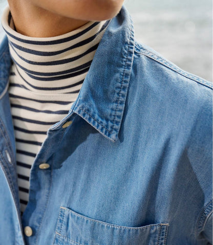 Women's L.L.Bean Denim Boyfriend Shirt L.L.Bean Everyday