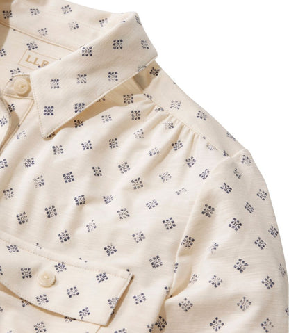 Women's Camden Hills Button Front Shirt, Print L.L.Bean Value