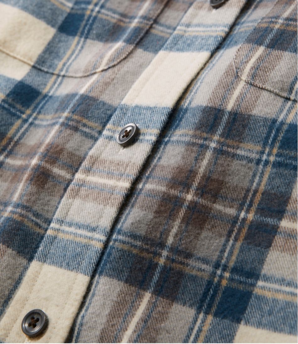 Women's Scotch Plaid Flannel Shirt, Tunic L.L.Bean Premium