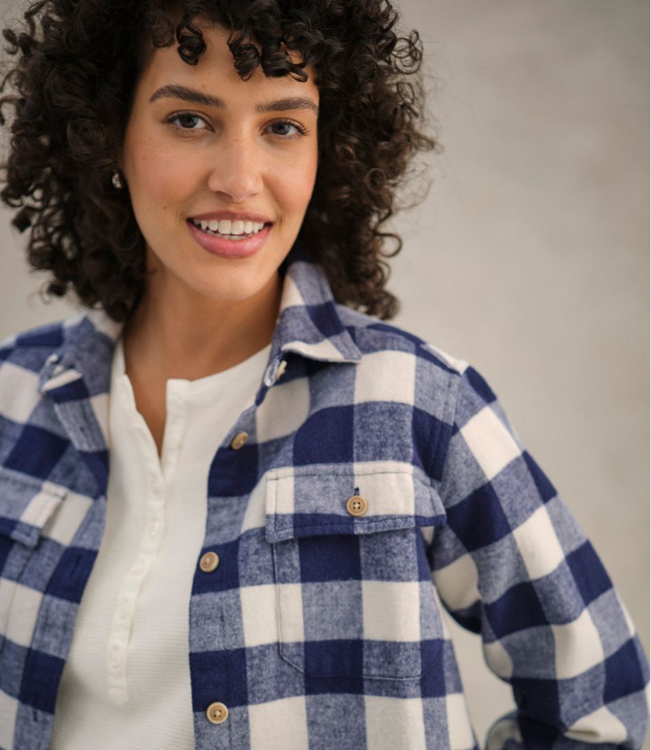 Women's Vintage Chamois Shirt L.L.Bean New
