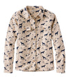 Oyster Tan Dog Print