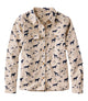 Oyster Tan Dog Print