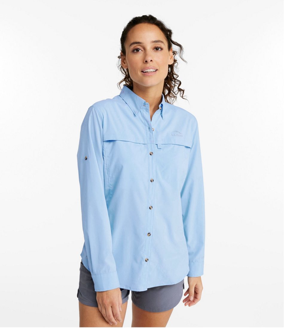 Women's Tropicwear Shirt, Long-Sleeve L.L.Bean Essential