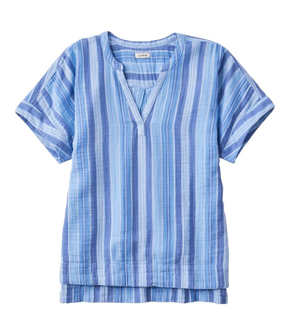 Women's Cloud Gauze Shirt, Short-Sleeve L.L.Bean Premium