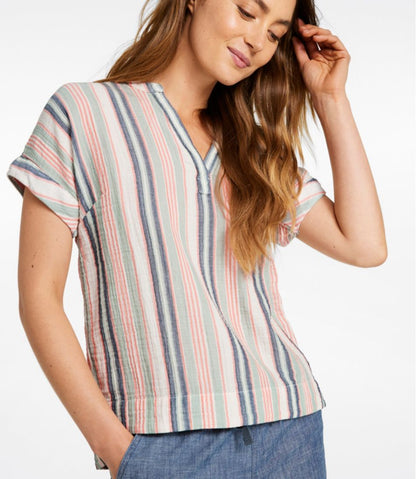 Women's Cloud Gauze Shirt, Short-Sleeve L.L.Bean Premium