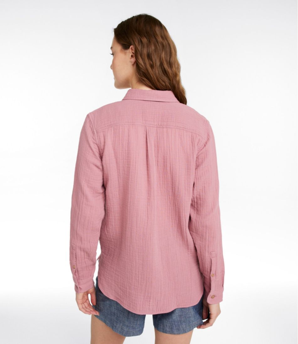 Women's Cloud Gauze Shirt, Long-Sleeve L.L.Bean Featured