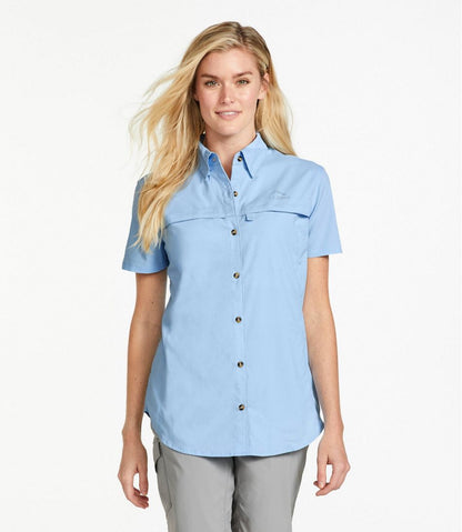 Women's Tropicwear Shirt, Short-Sleeve L.L.Bean Trending