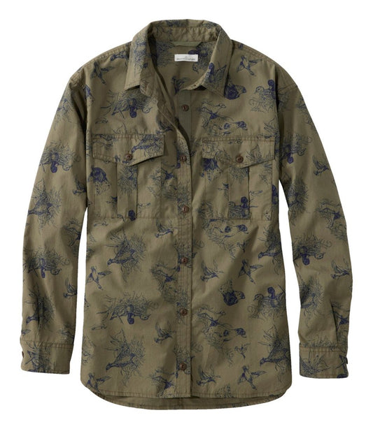 Women's Signature Soft Poplin Shirt, Novelty L.L.Bean Top Pick