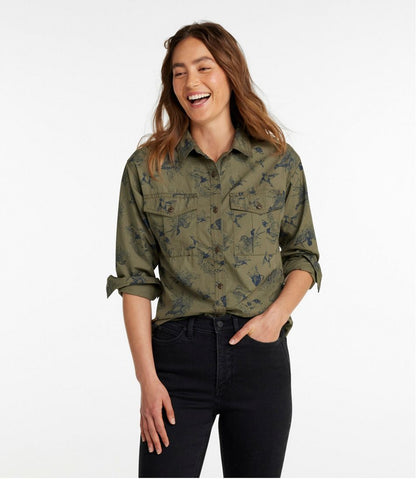 Women's Signature Soft Poplin Shirt, Novelty L.L.Bean Top Pick