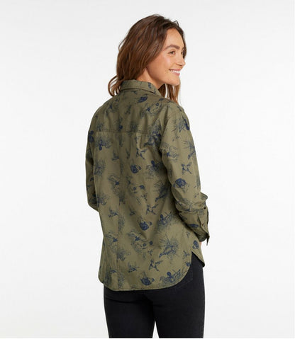 Women's Signature Soft Poplin Shirt, Novelty L.L.Bean Top Pick