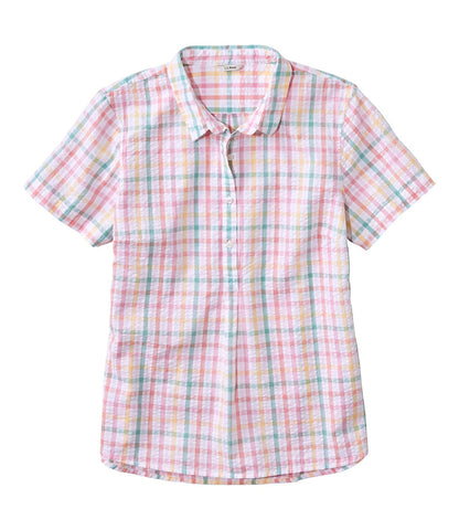 Geranium Pink Plaid,X-Small