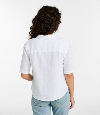 Women's Cloud Gauze Shirt, Polo L.L.Bean Essential