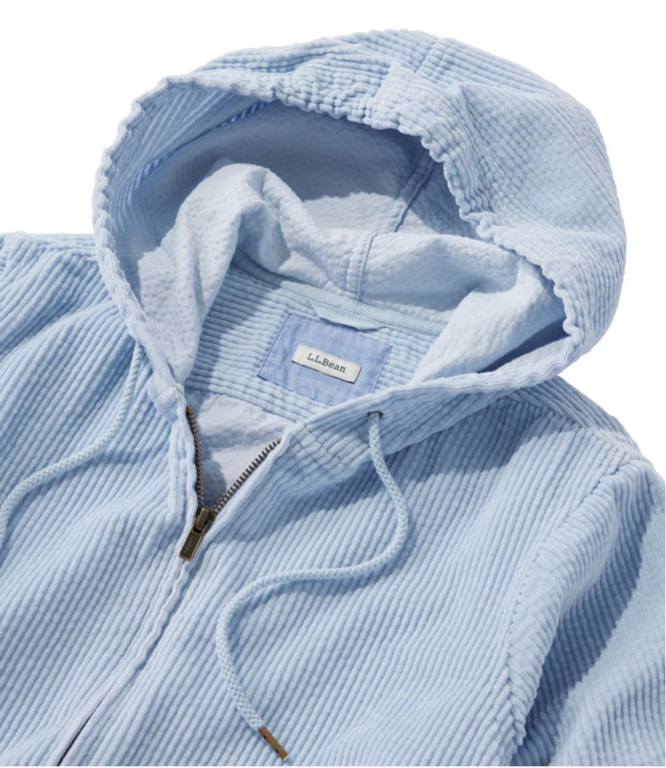 Women's Comfort Corduroy Relaxed Shirt, Zip Hoodie L.L.Bean Premium