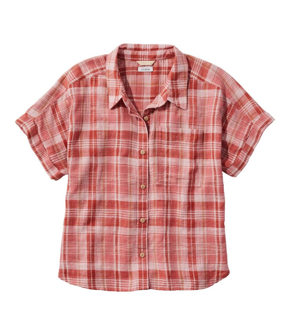 Women's L.L.Bean Day Breeze Shirt, Short-Sleeve Button-Front L.L.Bean Best Seller