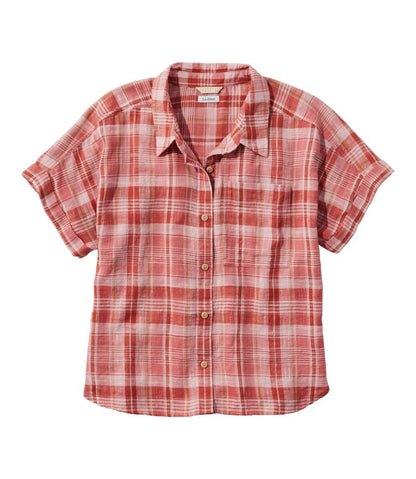 Women's L.L.Bean Day Breeze Shirt, Short-Sleeve Button-Front L.L.Bean Best Seller