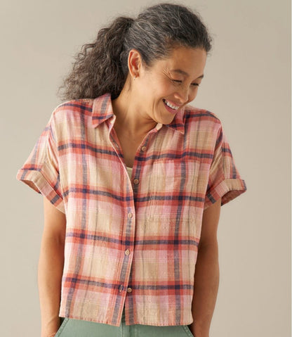 Women's L.L.Bean Day Breeze Shirt, Short-Sleeve Button-Front L.L.Bean Best Seller