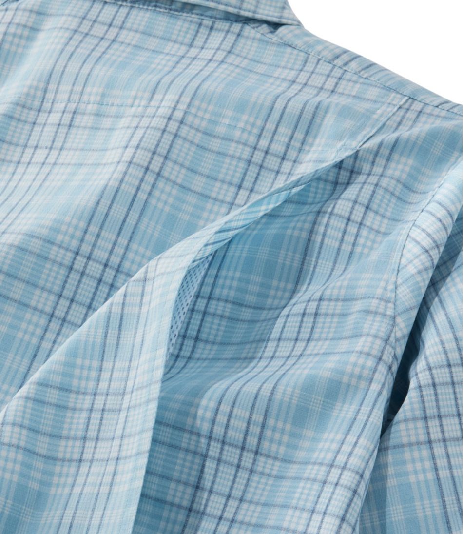 Women's Tropicwear Shirt, Plaid Long-Sleeve L.L.Bean Top Pick