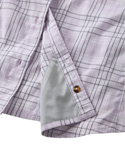 Women's Tropicwear Shirt, Plaid Short-Sleeve L.L.Bean Value