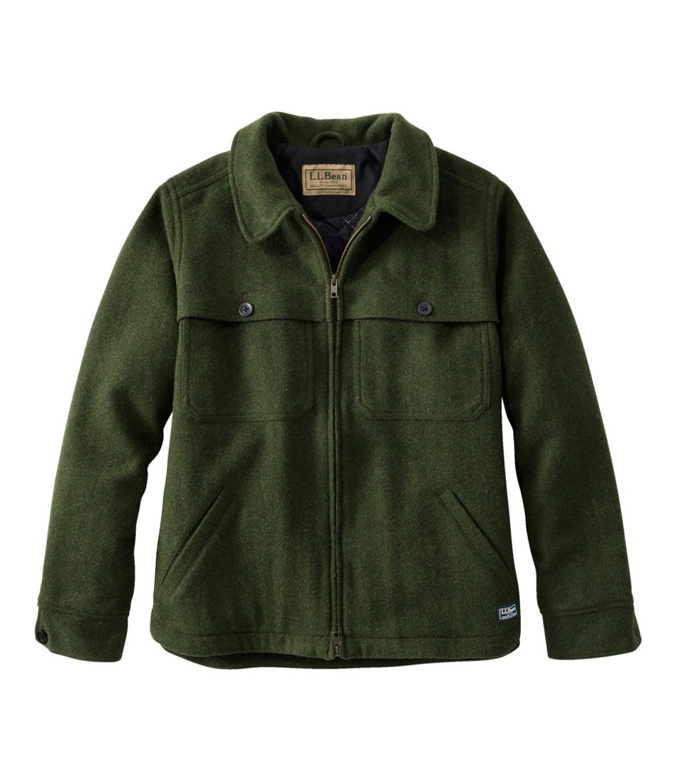 Women's Maine Guide Zip Front Jac-Shirt with Primaloft L.L.Bean New