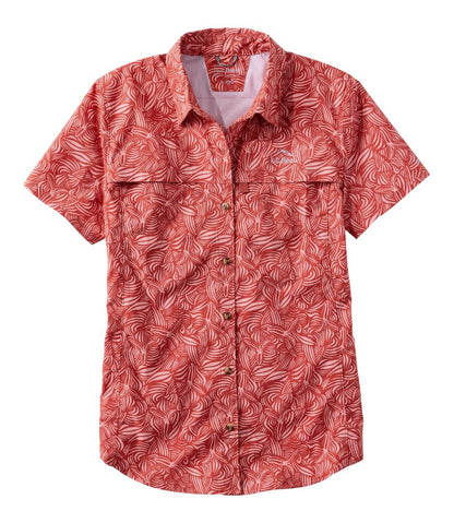 Women's Tropicwear Shirt, Short-Sleeve Print L.L.Bean Featured