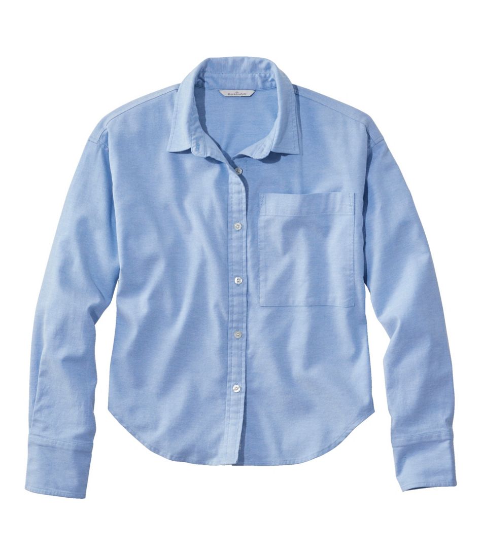 Women's Signature Boyfriend Oxford Shirt L.L.Bean Best Seller