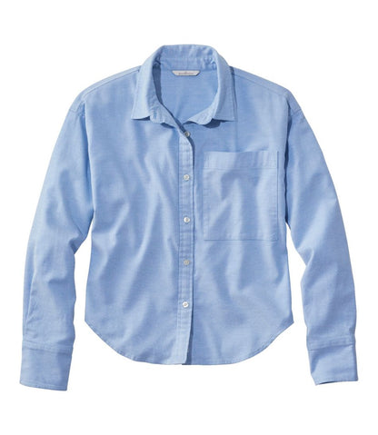 Women's Signature Boyfriend Oxford Shirt L.L.Bean Best Seller