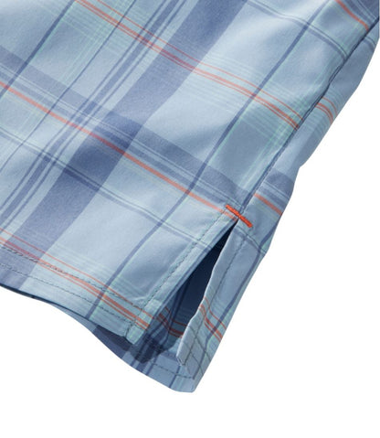 Women's Everyday SunSmart® Woven Shirt, Short-Sleeve Plaid L.L.Bean Essential