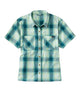 Cool Sea Blue Plaid