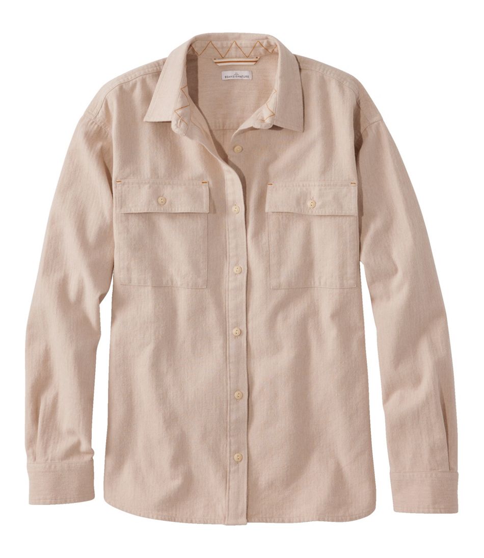 Women's Signature Camp Flannel Shirt, Heather L.L.Bean Value