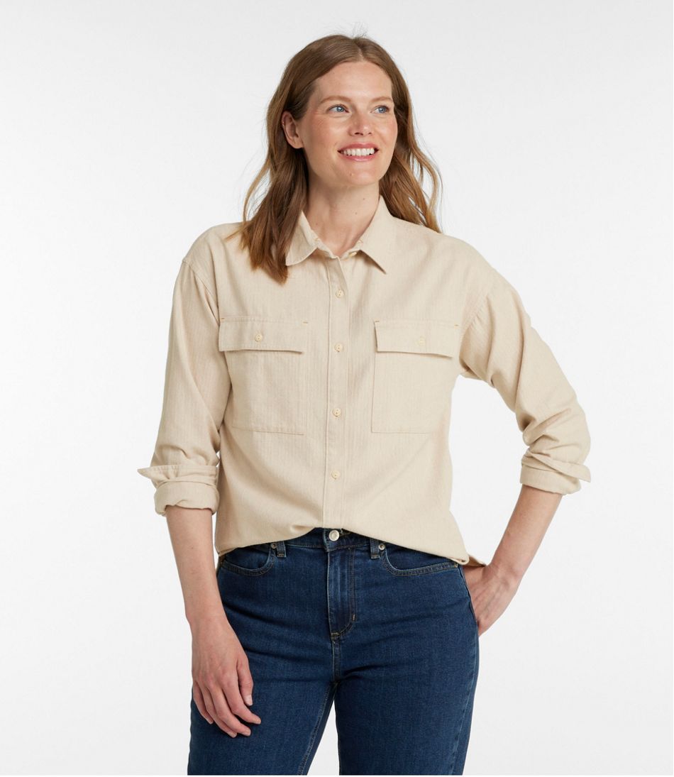 Women's Signature Camp Flannel Shirt, Heather L.L.Bean Value