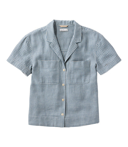 Iron Blue Check,X-Small