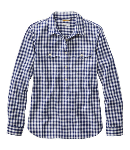 Women's Signature Woven Popover L.L.Bean New
