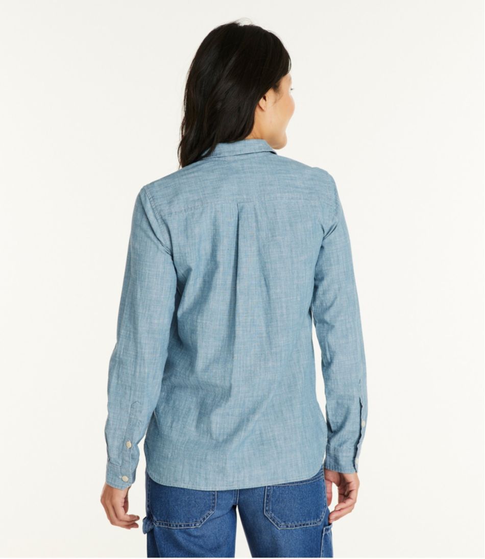 Women's Signature Woven Popover L.L.Bean New