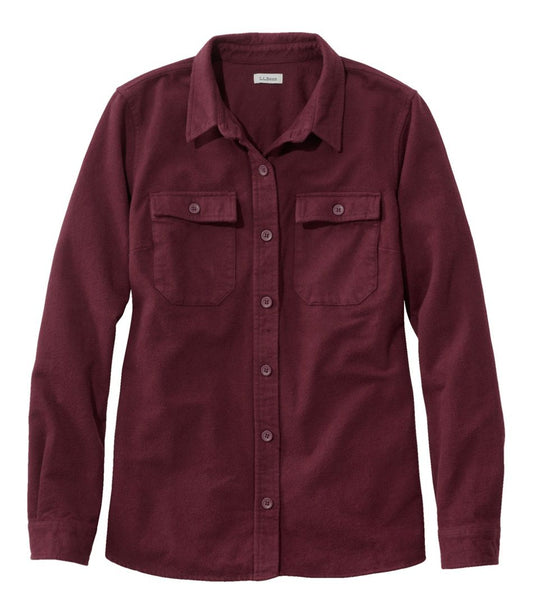 Women's Heritage Chamois Shirt L.L.Bean Featured