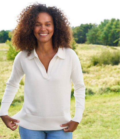 Women's Cotton/Cashmere Sweater, Polo L.L.Bean Top Pick