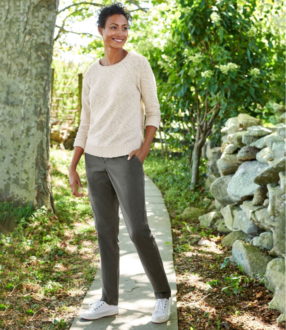 Women's Midweight Cotton Slub Rollneck Pullover L.L.Bean Recommended