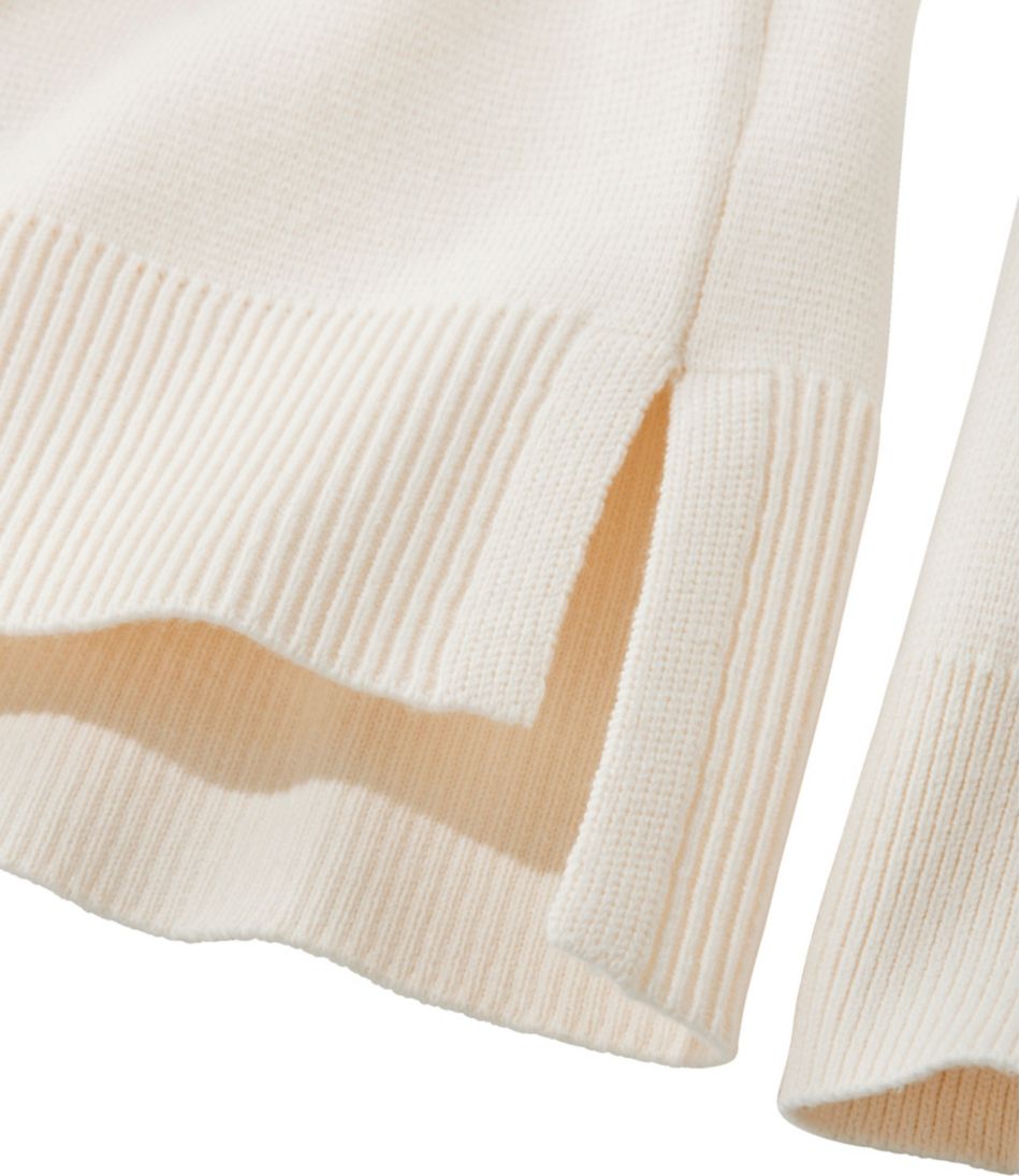 Women's Wicked Soft Cotton/Cashmere Crewneck Sweater L.L.Bean Classic