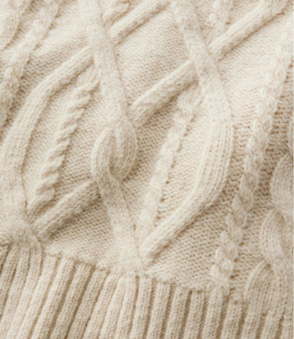 Women's 1912 Heritage Wool Blend Mockneck Sweater L.L.Bean Everyday