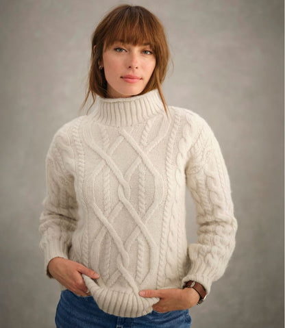 Women's 1912 Heritage Wool Blend Mockneck Sweater L.L.Bean Everyday
