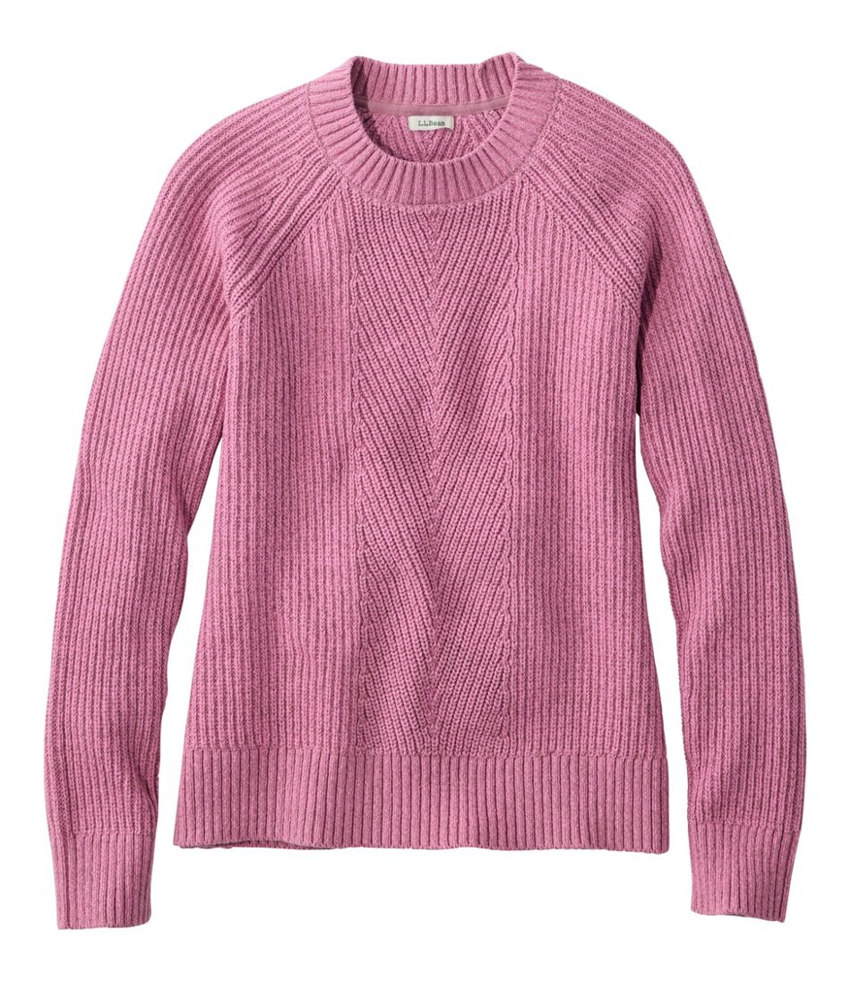 Women's Mariner Shaker Sweater, Crewneck L.L.Bean Value