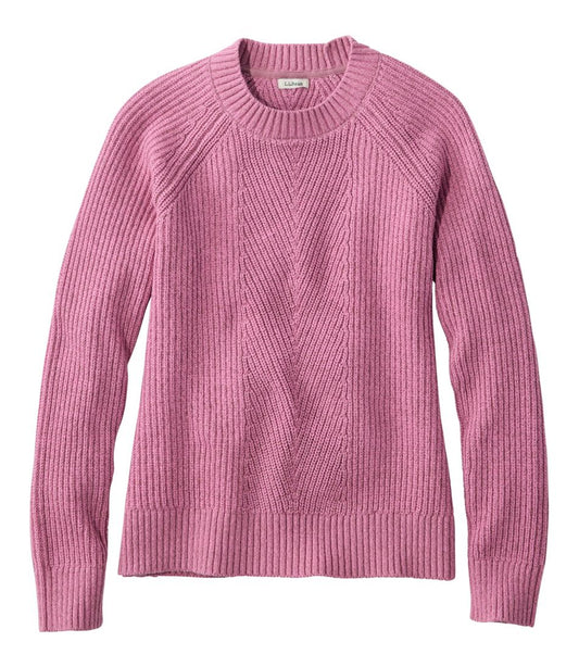 Women's Mariner Shaker Sweater, Crewneck L.L.Bean Value