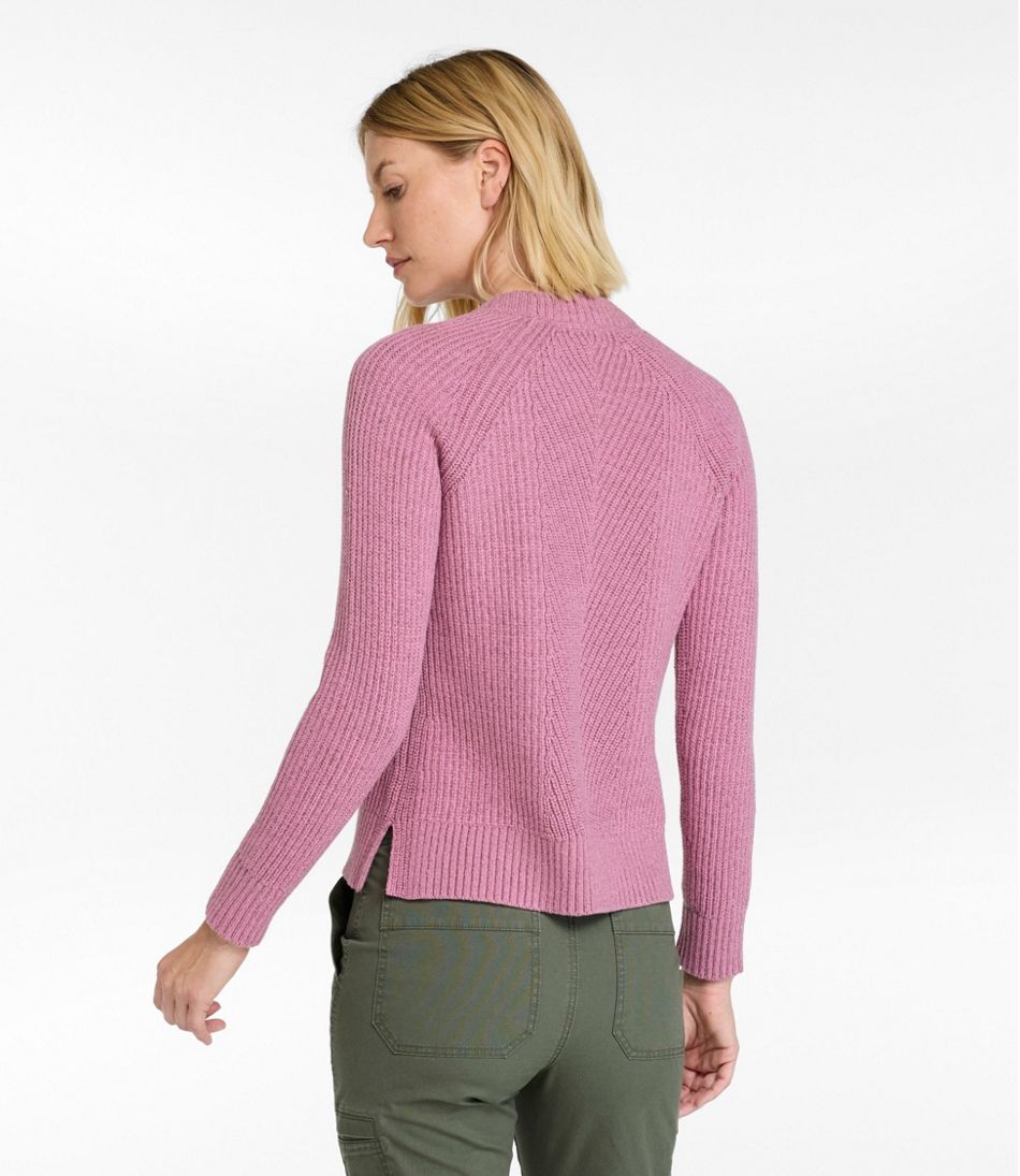 Women's Mariner Shaker Sweater, Crewneck L.L.Bean Value