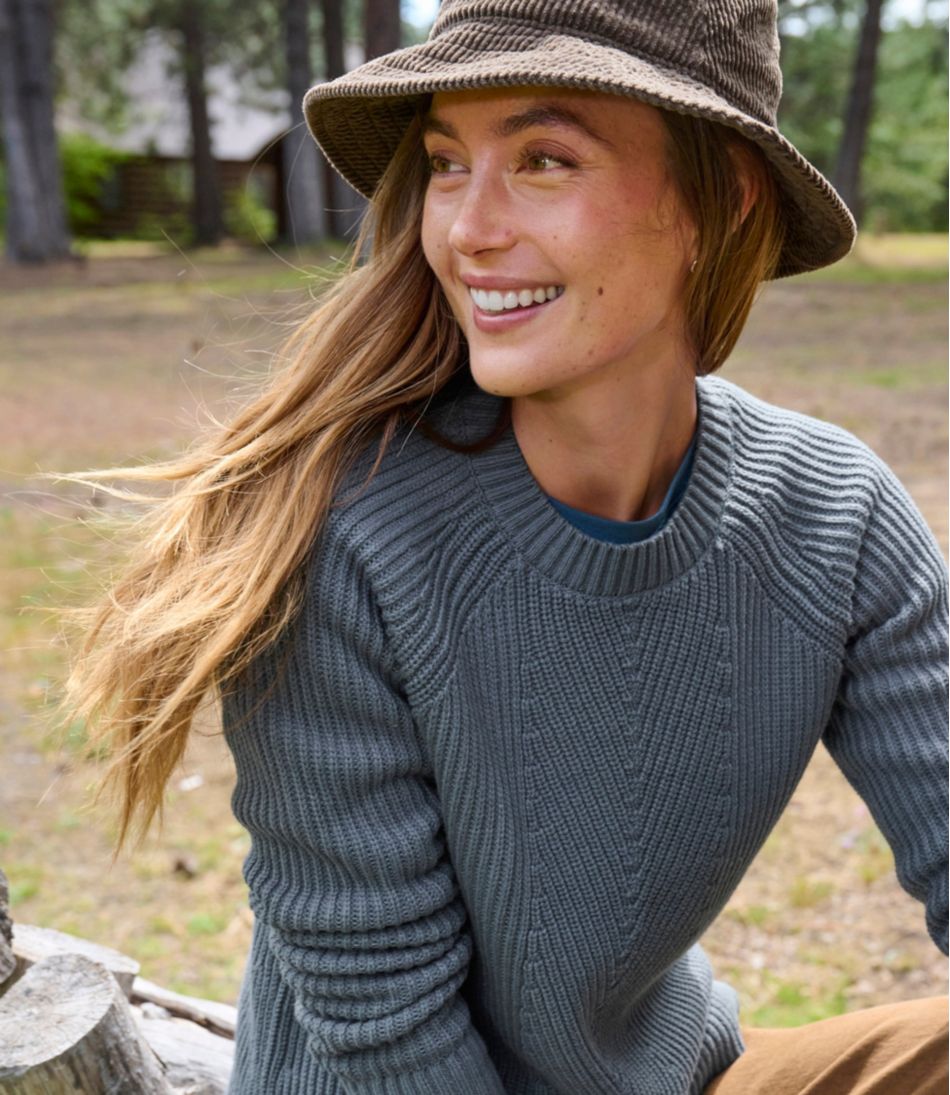 Women's Mariner Shaker Sweater, Crewneck L.L.Bean Value