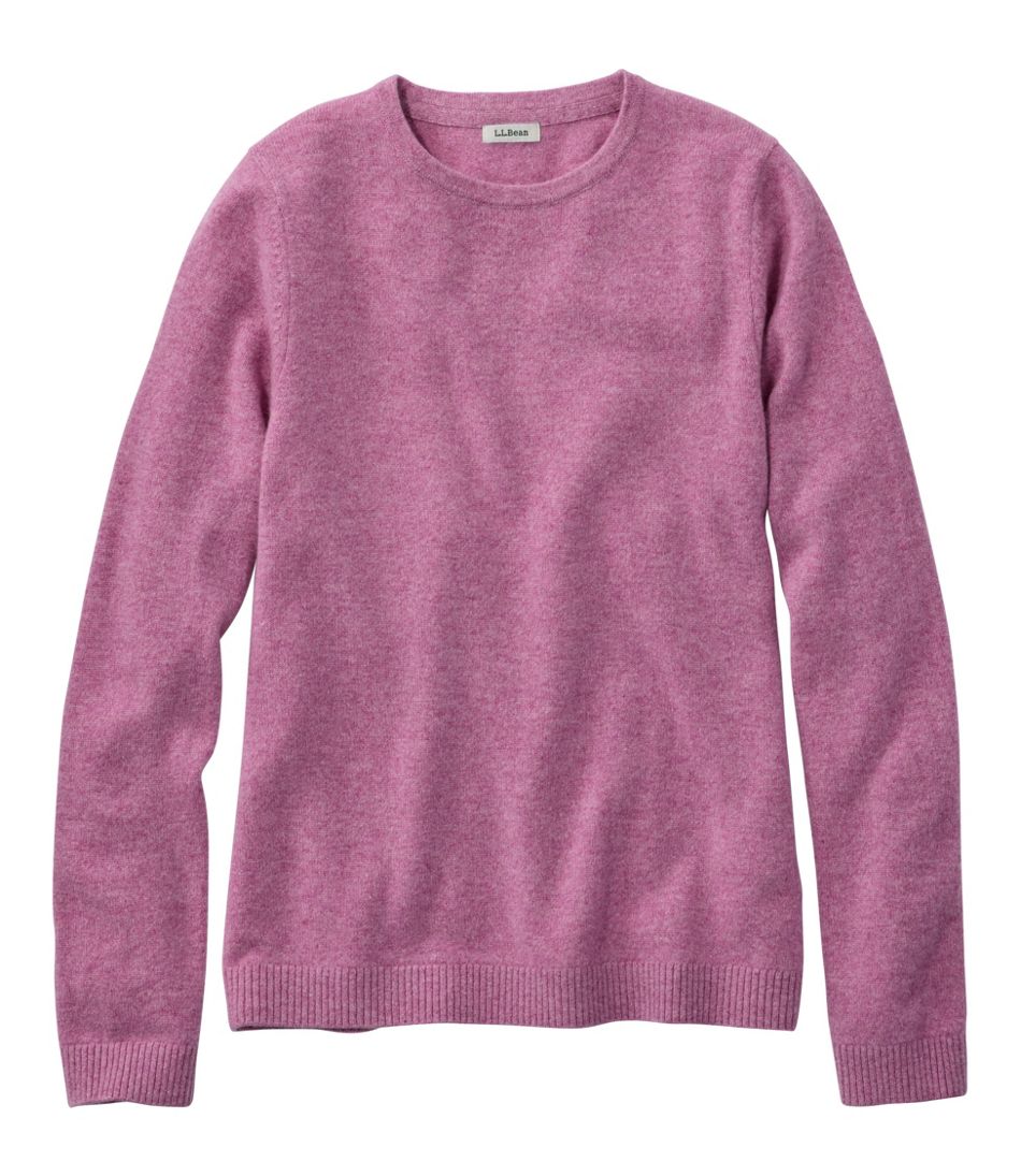 Women's Classic Cashmere, Crewneck L.L.Bean Featured
