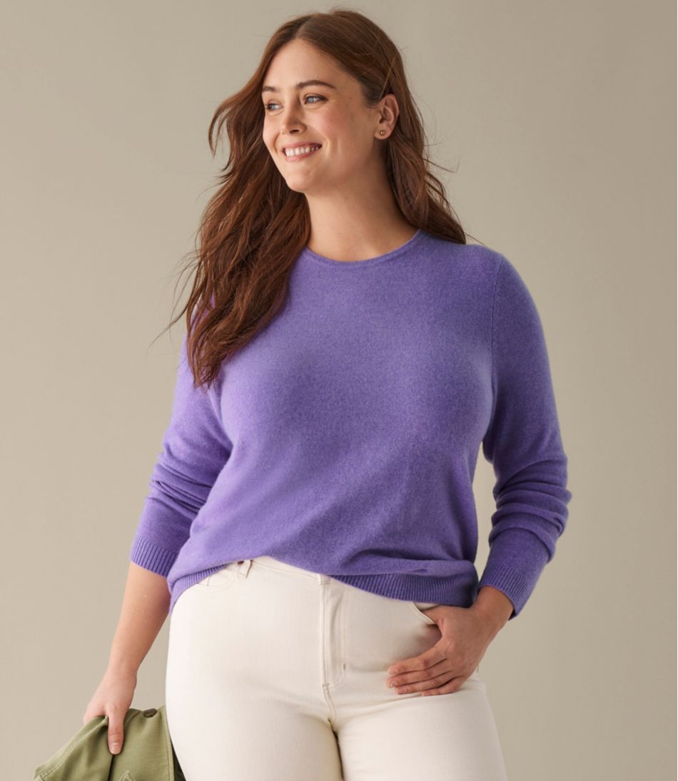 Women's Classic Cashmere, Crewneck L.L.Bean Featured