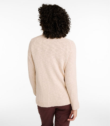 Women's Cotton Ragg Sweater, Funnelneck Pullover L.L.Bean Popular