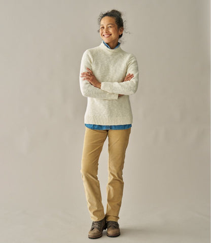 Women's Cotton Ragg Sweater, Funnelneck Pullover L.L.Bean Popular
