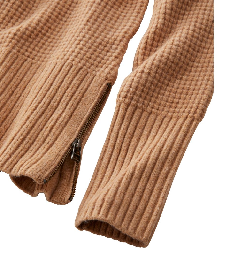 Women's SuperSoft Waffle Sweater, Turtleneck L.L.Bean Trending