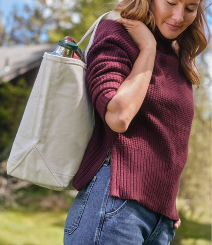 Women's SuperSoft Waffle Sweater, Turtleneck L.L.Bean Trending